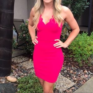 Hot Pink Dress